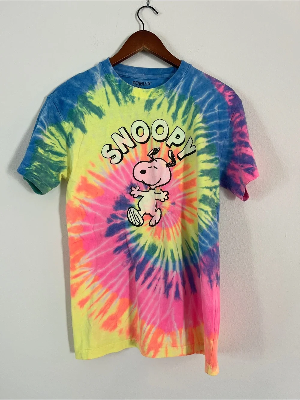 Peanuts Tie-Dye Snoopy Tee